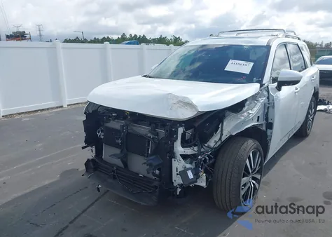 2025 Nissan Pathfinder Platinum Fwd from USA, damaged, VIN 5N1DR3DG7SC203688